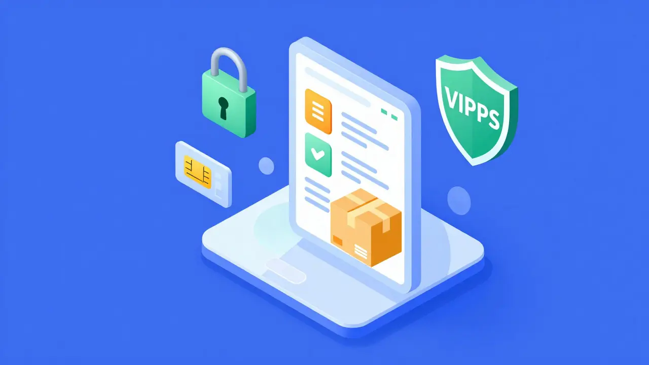 Isometric illustration of secure online pharmacy apps and safety icons